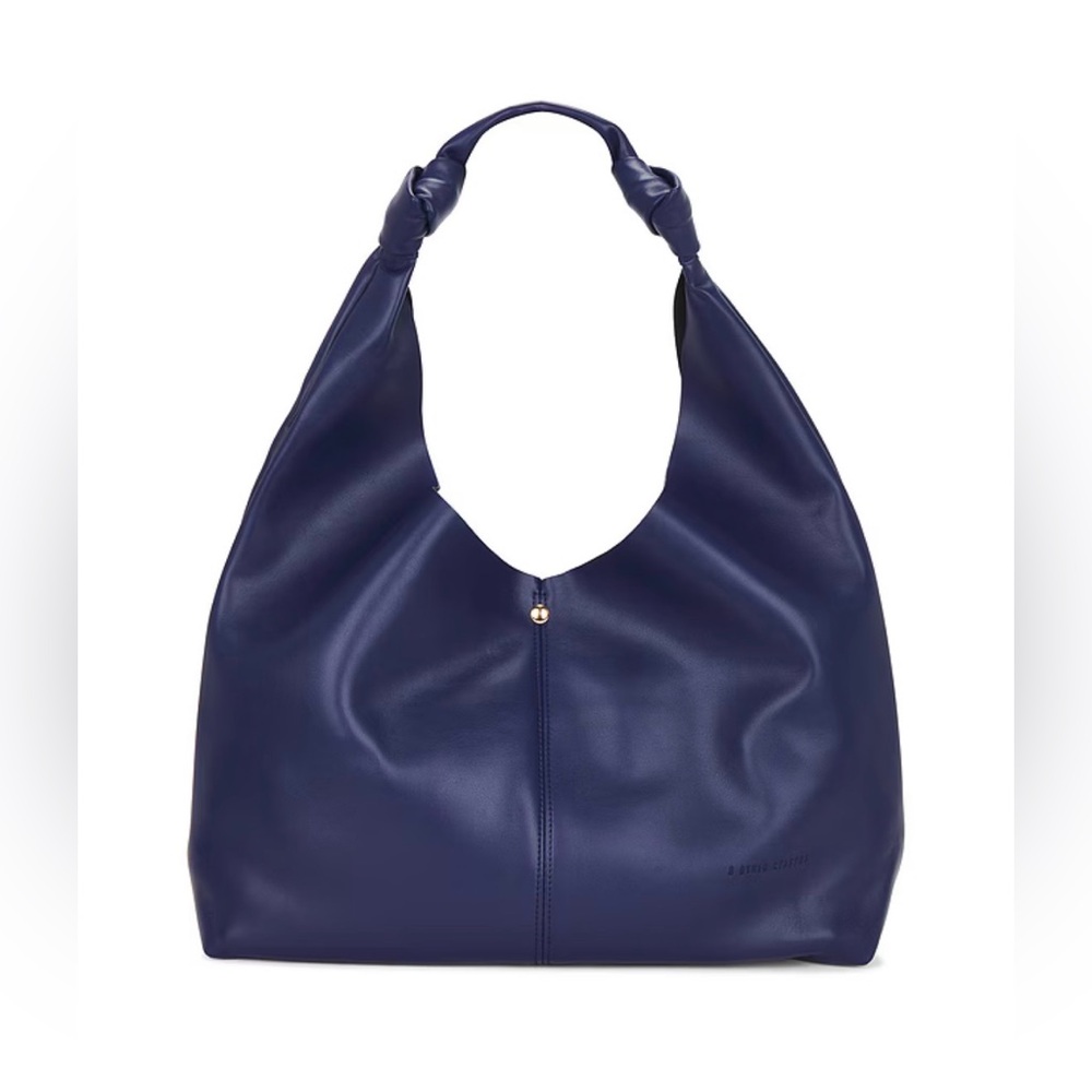 Jordan Hobo Bag in Navy Blue sold at Revolve